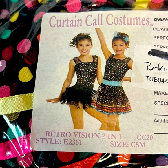Curtain Call Dance Costume Retro Vision 2 in 1
E2361 

Brand New - Picture 1 of 4